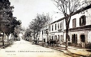 2262- Reghaia - Hotel de France et Rue Principale